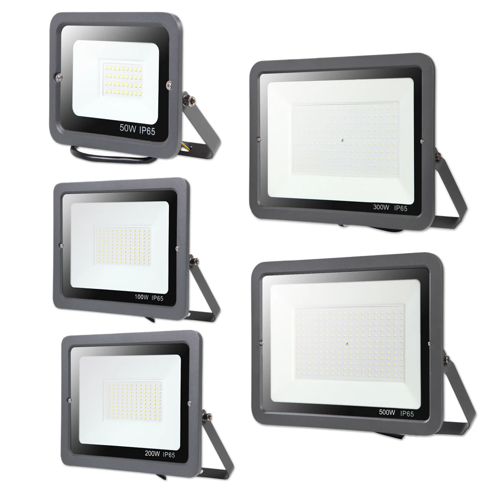 

30W 50W 100W 150W 200W 300W 220V LED FloodLigh Square Led Floodlight Waterproof IP65 Professional Lighting Outdoor Flood Light