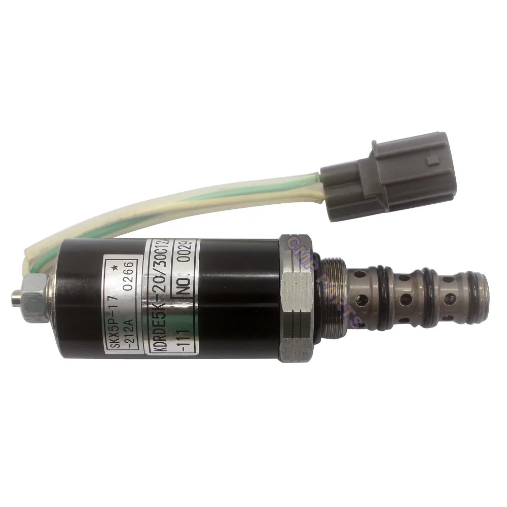 

Solenoid valve YN35V00005F1 KDRDE5K-20/G24D12A SKX5/G24-212A for Kobelco