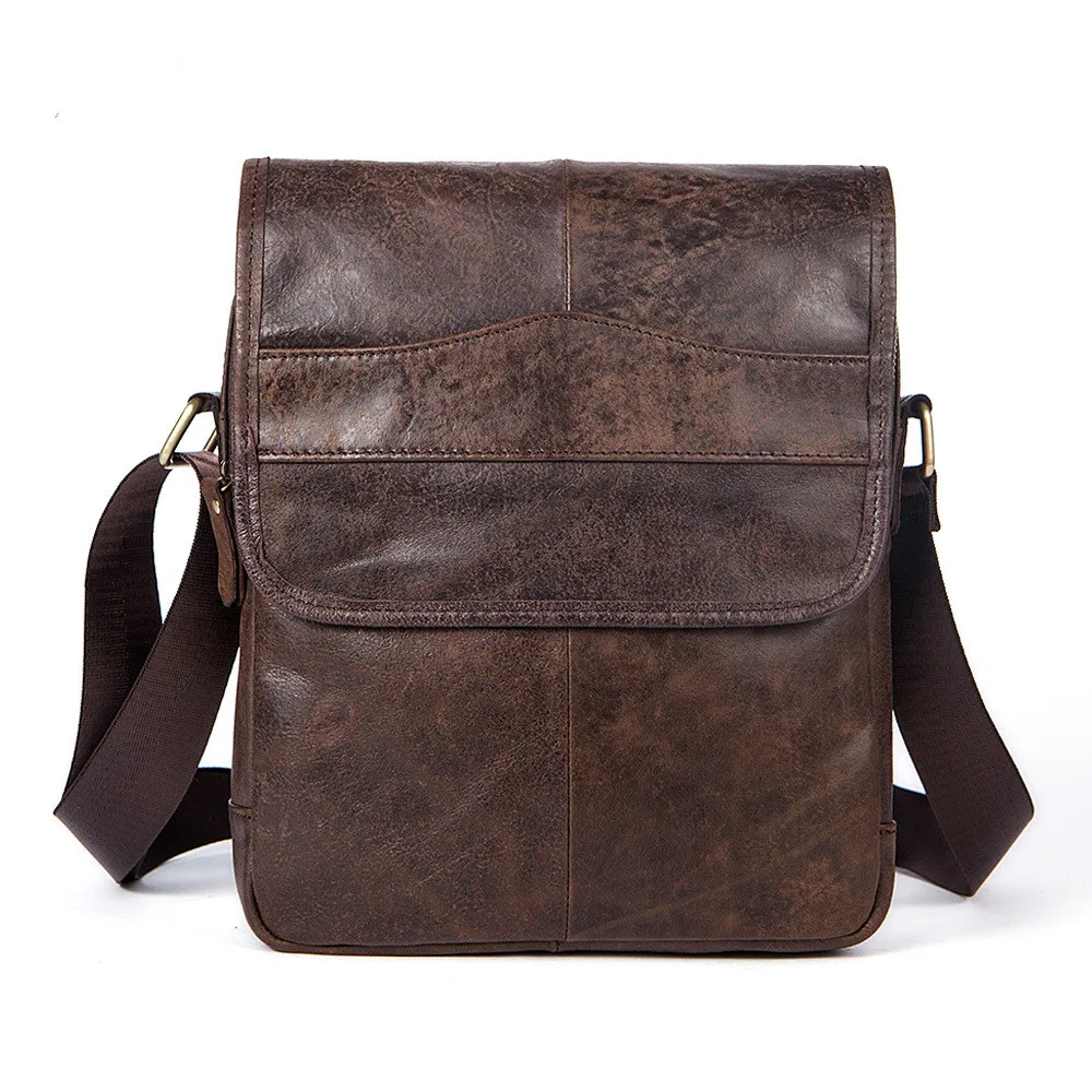 New Casual Men's Bag Genuine Leather Men Crossbody Shoulder Bags Male Cowhide Messenger Bag Classic Style New Casual Men's Bag Genuine Leather Men Crossbody Shoulder Bags Male Cowhide Messenger Bag Classic Style