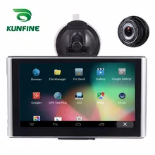 7 Inch Android Car DVR GPS Navigation Radio 8GB 512M Truck Vehicle GPS Navigators Lorry Rear View Camera Screen Free Map Upgrade