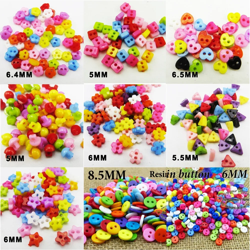 

300PCS Small series Colors Dyed Plastic cat buttons coat boots sewing decorative clothes accessory kid toy button P-501