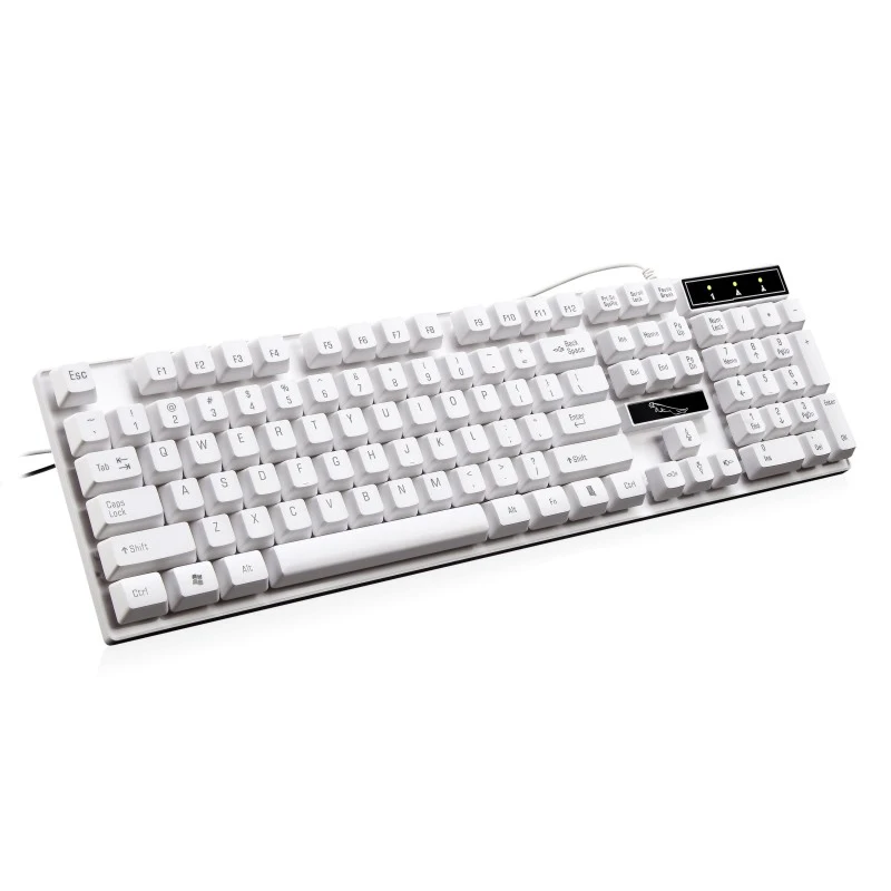 Mechanical Touch Gaming Keyboard High Keycaps Ergonomic for PC Computer