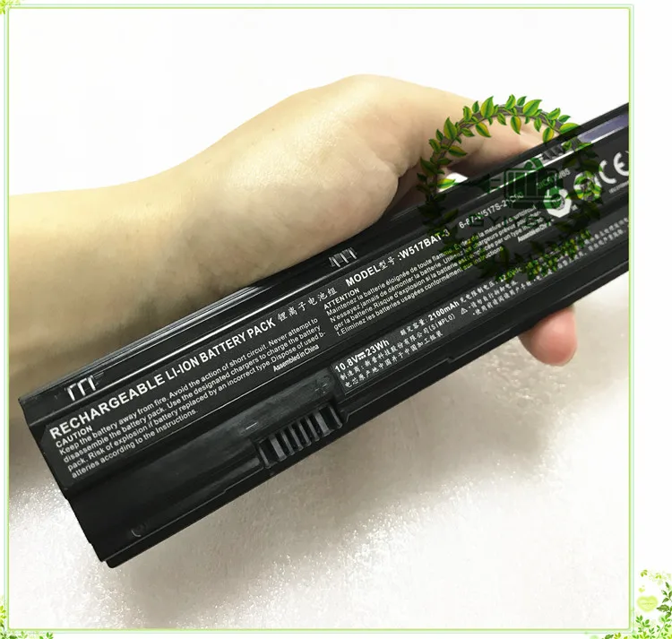 GYIYGY ноутбук планшет батарея для CLEVO W517BAT-3 6-87-W517S-2CF1 23WH 2100MAH 11 1 V | Компьютеры и офис