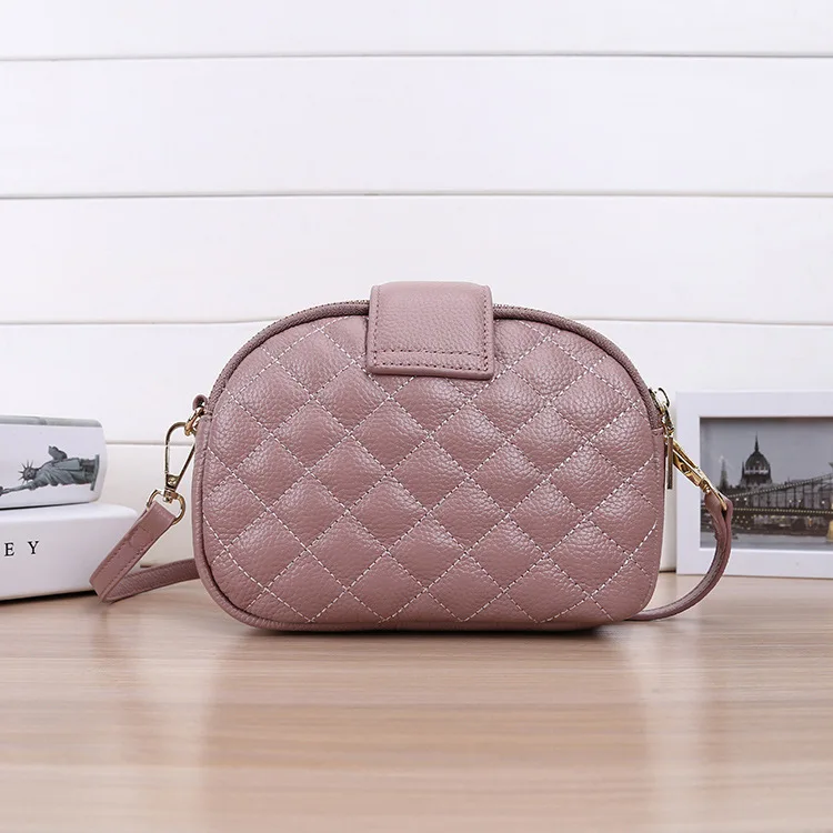 Women genuine leather messenger bag 23