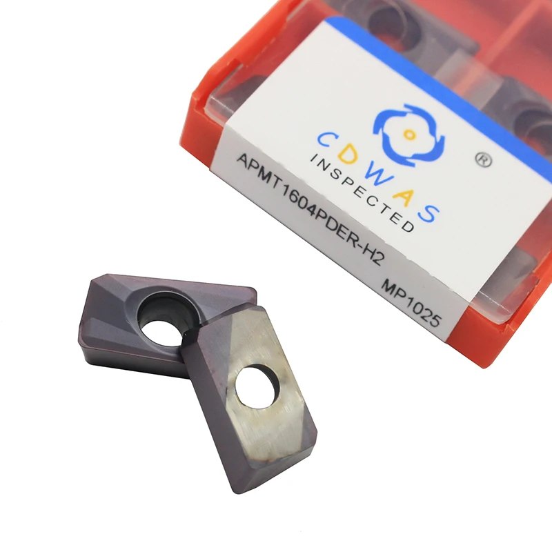 

High quality APMT1604PDER H2 MP1025 Carbide insert milling turning tool Lathe tool Turning insert for machining steel parts