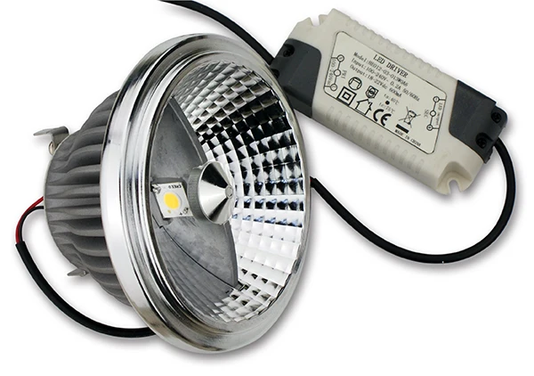 Двухчиповый Луч 30 светодиодный прожектор AR111 13 Вт 70 Вт галогенный эквивалент, COB AR111 GU10/E27/G53 светодиодный лампы