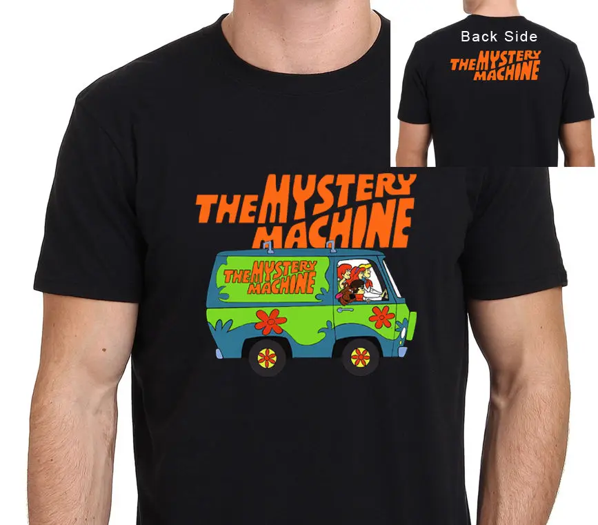 Scooby doo mystery machine Men's T Shirt Size XS to XXL Cool Short