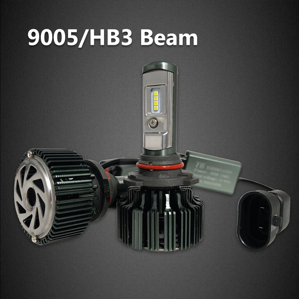 CNSUNNYLIGHT H7 H4 H13 9005 HB3 9006 HB4 H1 H3 880 881 H8 Car Bulbs Led Headlight Kit 6000K CSP Chips Auto H11 Fog Lamps with Fan (3)