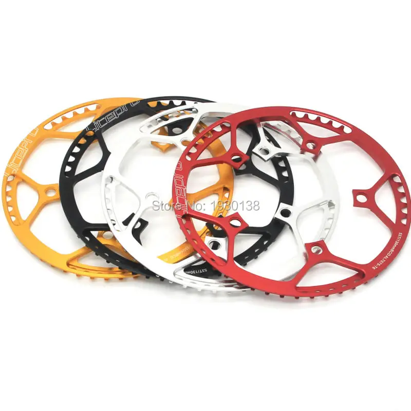 

Litepro 41T/45T/47T/53T/56T/58T Single speed 130BCD Folding bike Crankset BMX Chainwheel alloy AL7075 chain wheel chainring