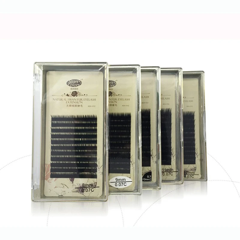

Brand 0.07C extremely soft velvet Eyelash Individual Fasle mink Eyelashes Extension Materials Suit For 3D 6D 9D