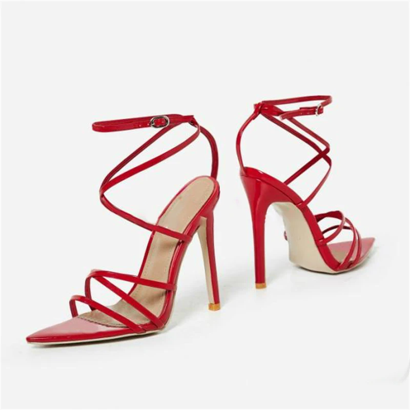 Ouqinvshen Peep Toe Yellow Women Summer Shoes Stiletto Fashion Plus Size 32-48 Sexy Casual Women Heels Buckle Cross-tied Pumps Ouqinvshen Peep Toe Yellow Women Summer Shoes Stiletto Fashion Plus Size 32-48 Sexy Casual Women Heels Buckle Cross-tied Pumps
