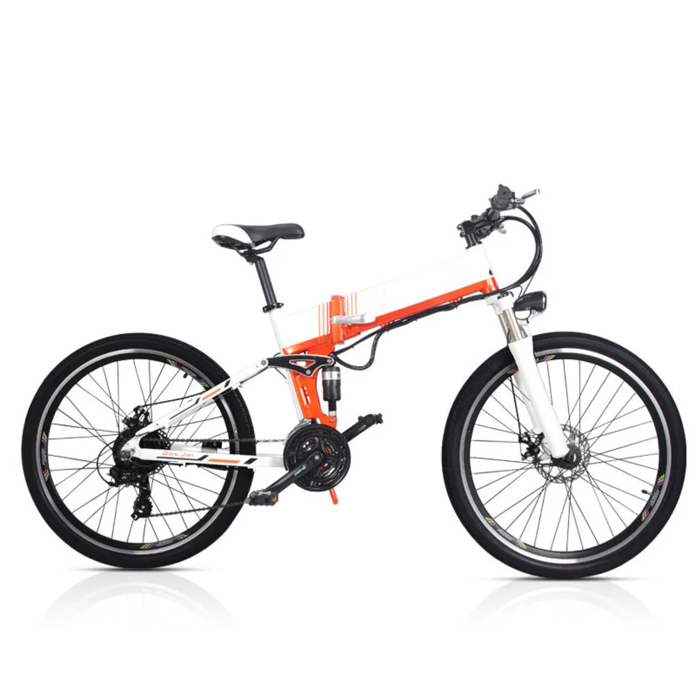 Coupon Chance for  LOVELION Aluminum Alloy Frame 26 Inch Folding Mountain E Bike 48v 10.4ah Lg Hidden Battery 250w 350