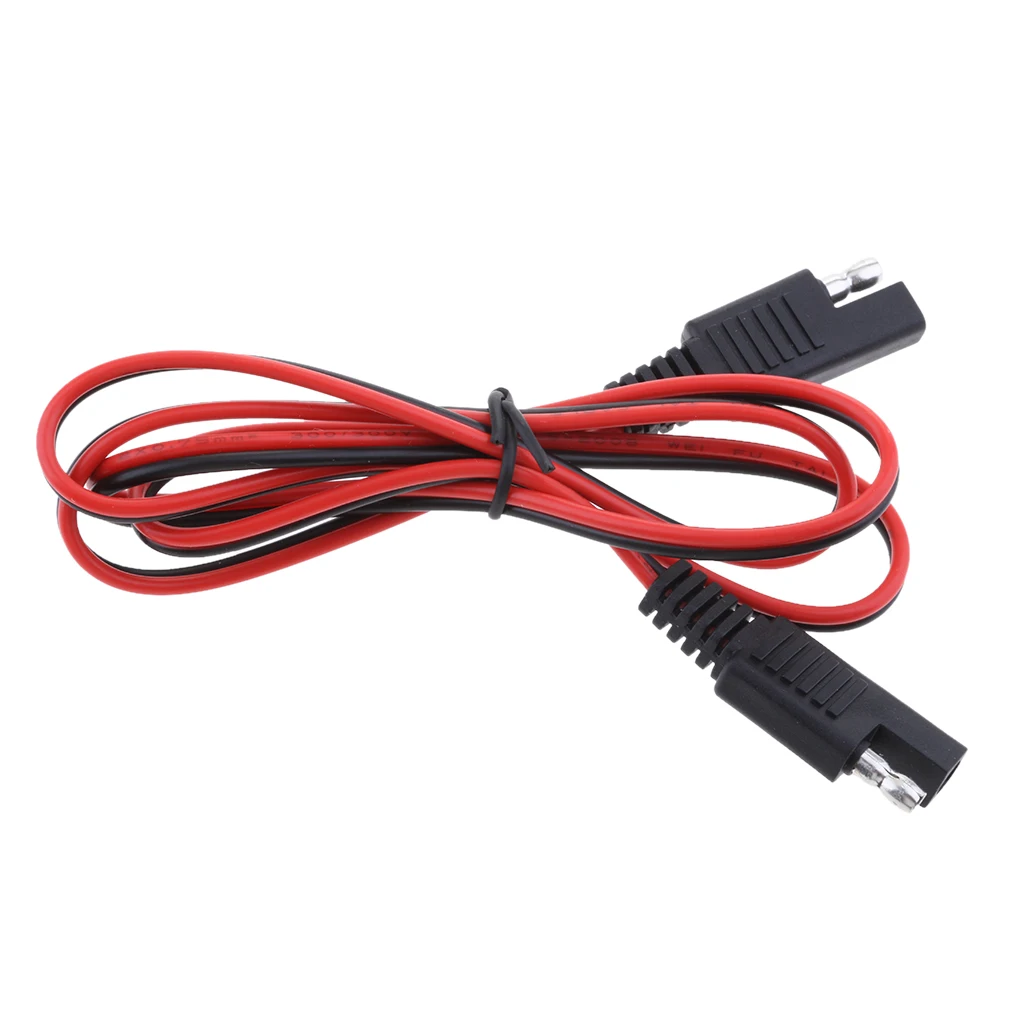 2019 NEW Universal 18AWG SAE Male to Male Extension Adapters Charger Cables For Car Boat Motor Solar Panel Batteries Portable