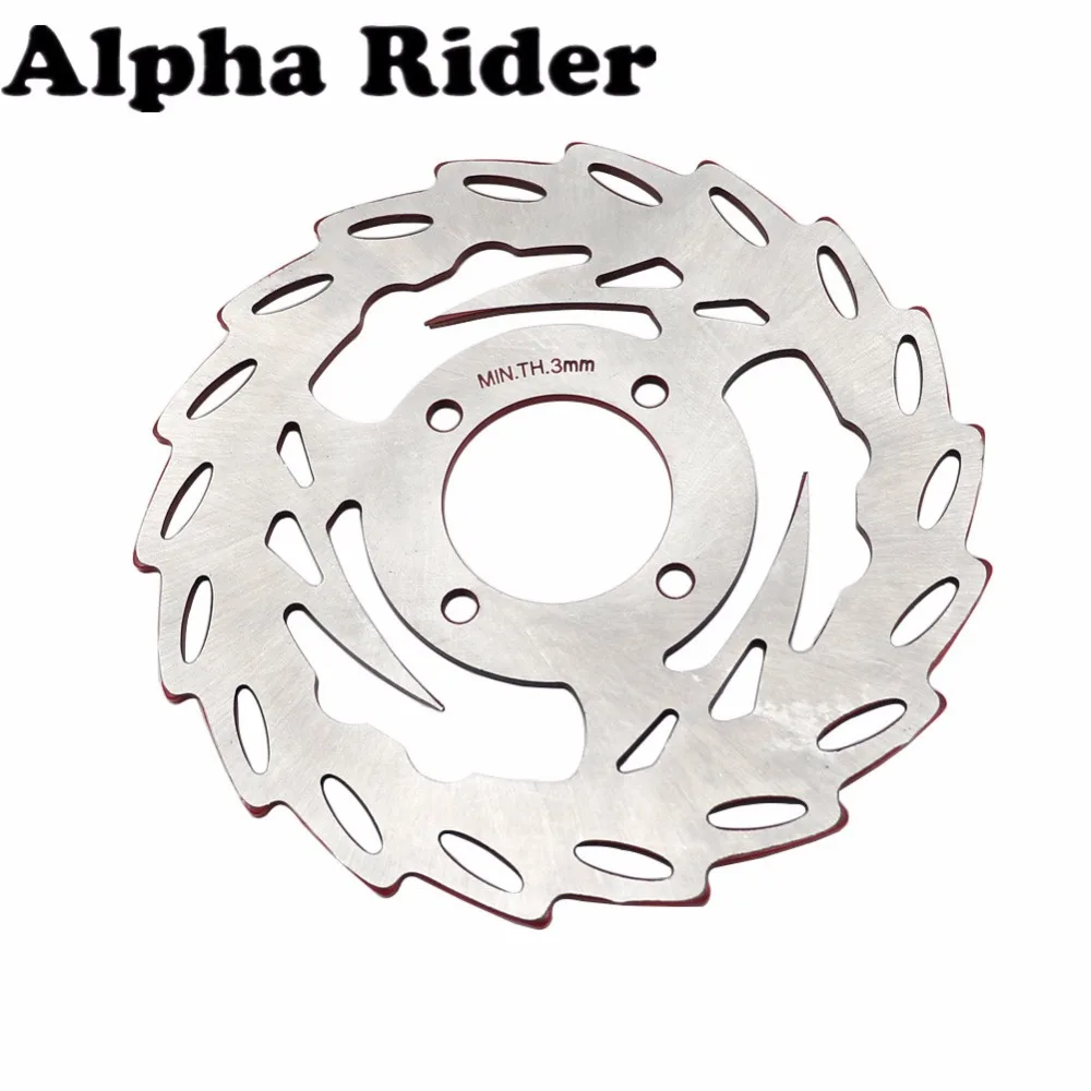 1 Pcs Motorcycle Stainless Steel Front Brake Rotors Disc Braking Disks for Yamaha T110 | T135 | Y135 | SPARKS/X1-R 135 pair motorcycle front brake rotors disc stainless steel braking disks l r for yamaha xp t max tmax 500 abs 2008 2011 2010 2009