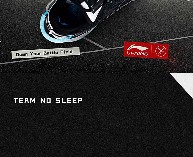 Li-Ning/Мужская баскетбольная обувь WOW 7 Team No Sleep wow7 с подкладом на подкладе, спортивная обувь wayofwade 7, кроссовки ABAN079 XYL212