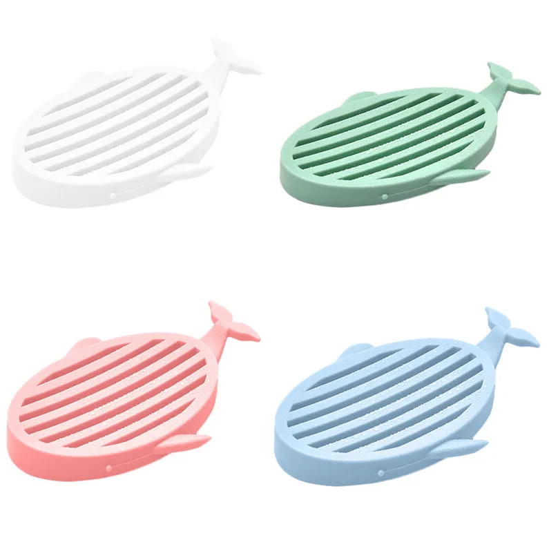 Bathroom Portable Soap Dishes Shower Soap Box Dish Storage Plate Tray Holder Case Container Suction #4A30 (3)