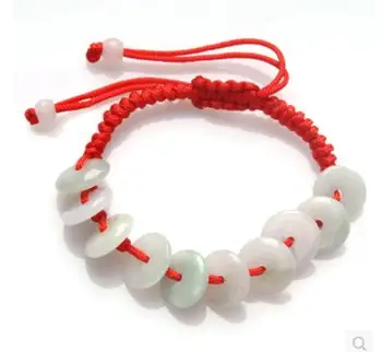 

A cargo gem security buckle bracelet authentic Burmese gem handmade nostalgia bracelet female models