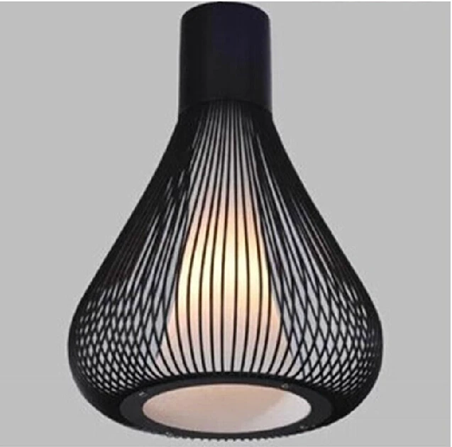 Black Wrought Iron Pendant Light Italy Design Modern Birdcage Black Wrought Iron Pendant Light Italy Design Modern Birdcage Hanging Lamp Dining Room Kitchen Decorative Lighting Fixture In Lights From