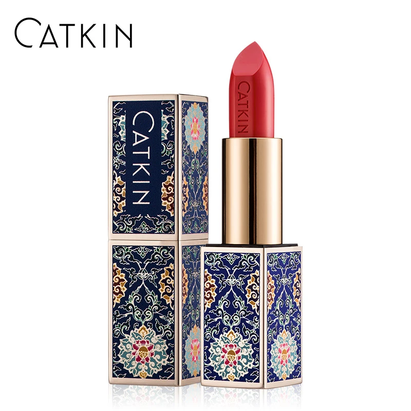 Catkin Eternal Love Rouge Cr131 Apricot Orange Red Lipstick 3 8g Moisturizer Nutritious China Makeup Lipstick Aliexpress