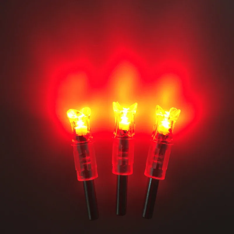 Archery Lighted Crossbow Nock Hunting LED Nock Tail Nocking for ID 7
