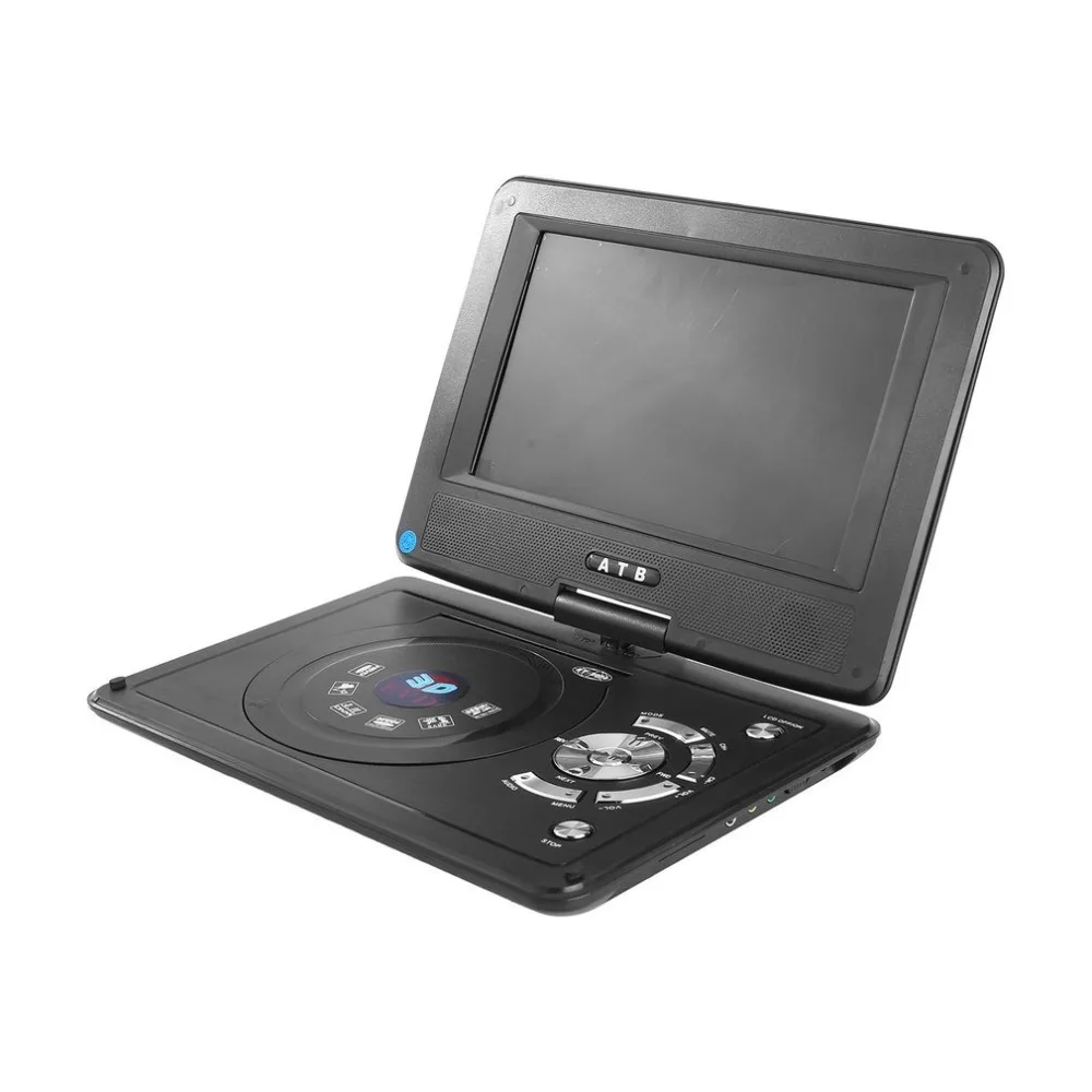 

9.8 Inch Portable Mobile DVD Player Hi-speed USB Multimedia Player Support TV VCD CD MP3/4 FM Game Home DVD Player