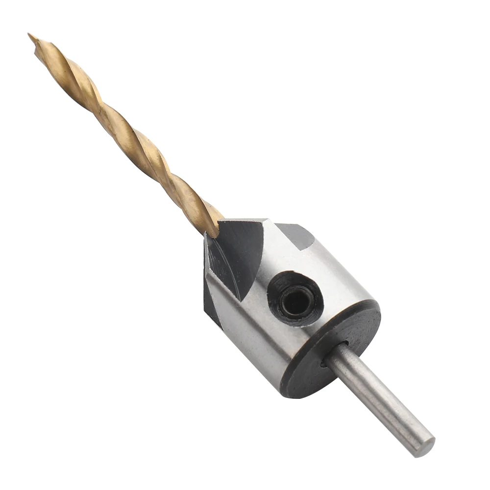 3.5/6mm Twist Drill Mini Wrench Set Power Tool Chamfer Reamer Woodworking Tool Countersink Drill Bits+Wrench HSS Drill Bit Set 3.5/6mm Twist Drill Mini Wrench Set Power Tool Chamfer Reamer Woodworking Tool Countersink Drill Bits+Wrench HSS Drill Bit Set