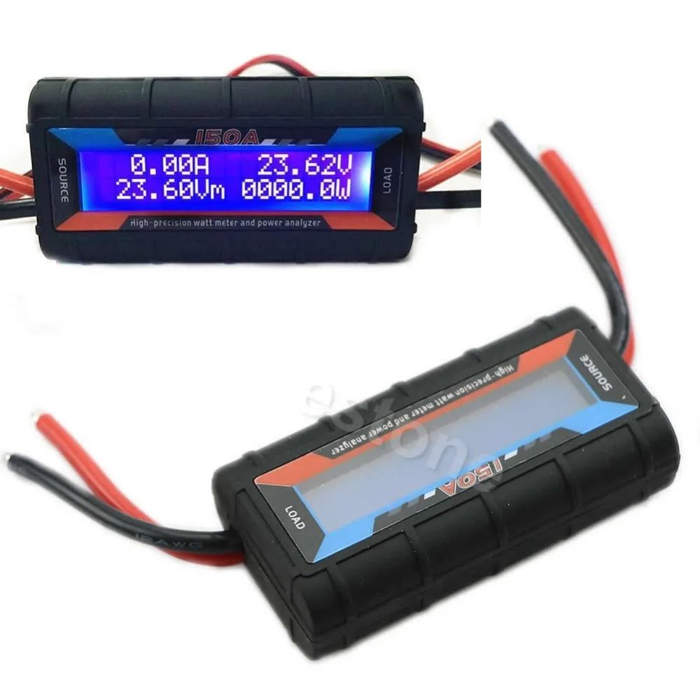 

Shanwen G.T.Power 150A RC High Precision Power Analyzer & Watt Meter W/ Backlight LCD #D14453#