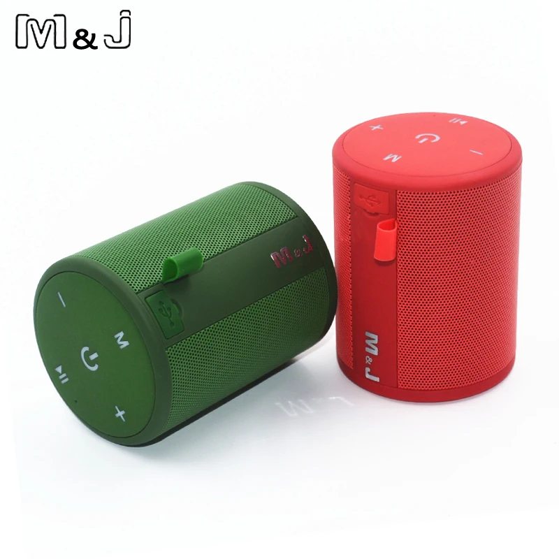 Мини Колонка M & J T2 5 Вт водонепроницаемая с микрофоном|waterproof bluetooth speaker|bluetooth
