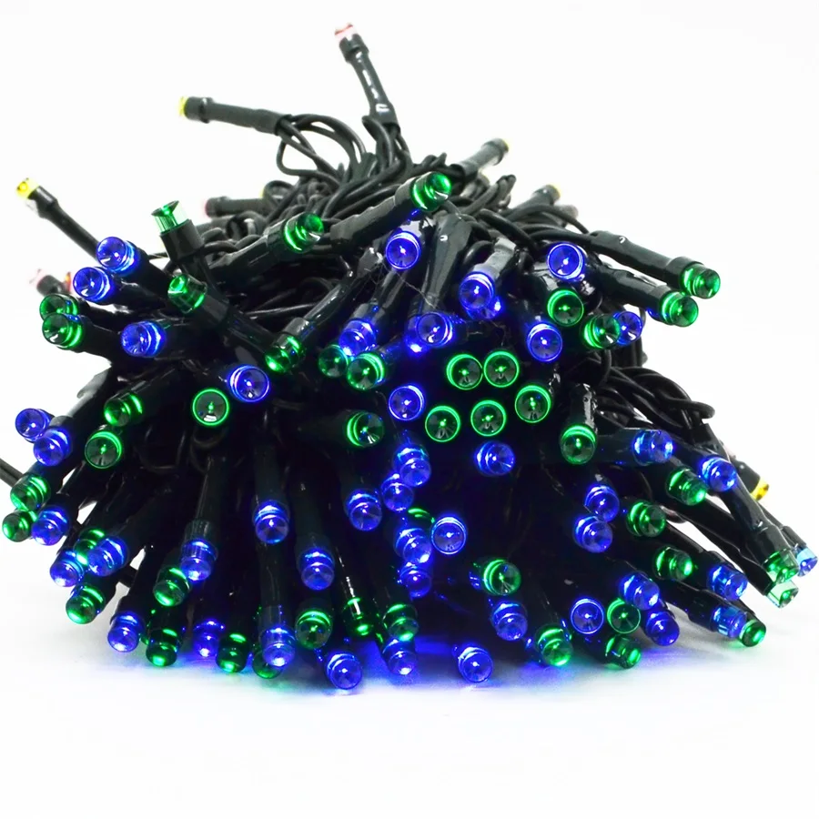 

Colorful Christmas LED String Lights Outdoor Decoration LED Solar Lights Waterproof Garden Party Wedding LED Lights