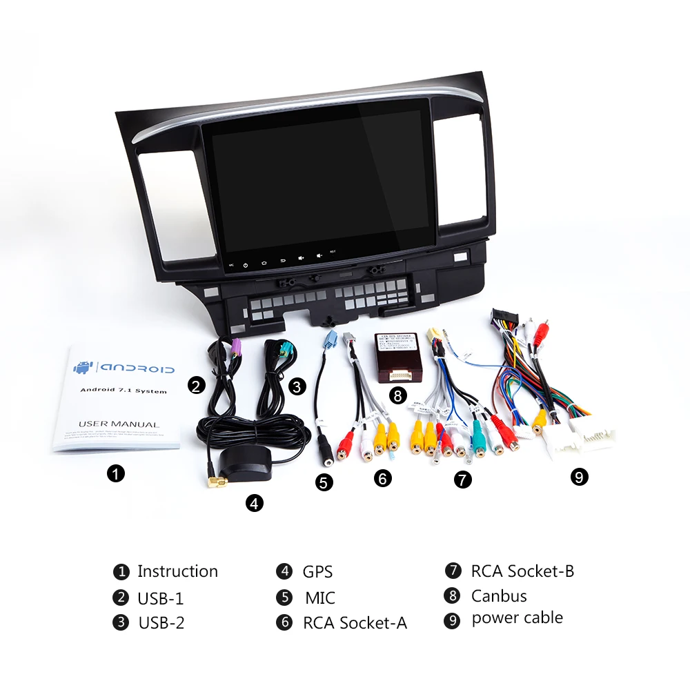 Discount Eunavi 2 Din Quad core 9