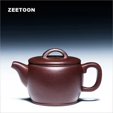 180 мл подлинный исинский чайник забота о здоровье фиолетовый глина мастер ручной работы Китай Чайный набор кунг-фу Фиолетовый; песок чайный горшок зиша Хан ва горшок