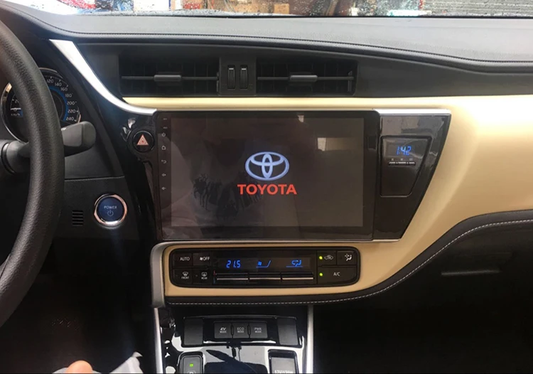 10. "android 8,1 автомобильная видео для toyota corolla с wifi 4g четырехъядерный руль управление камера заднего хода bluetooth