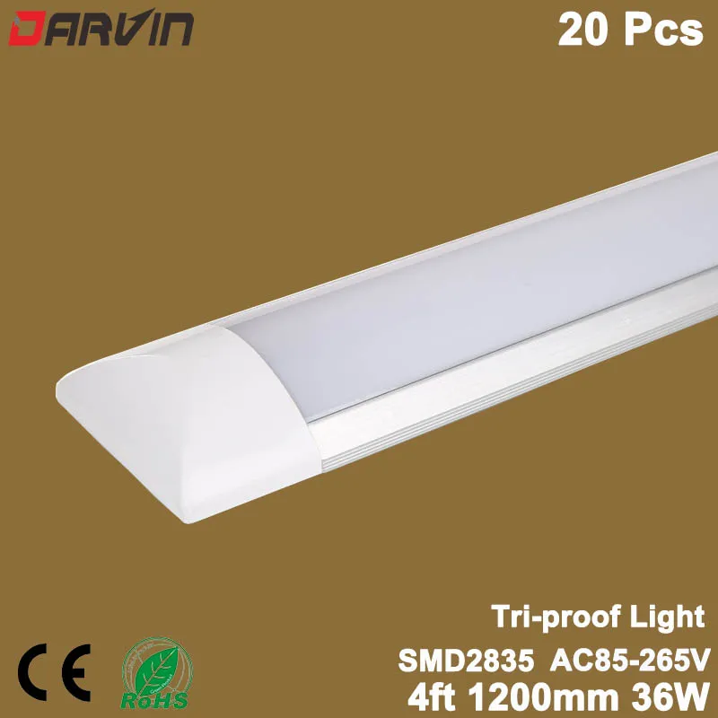 2019 Hot sale Led Tube Light Led Fluorescent Lamp Clean Purification Tube Light 4ft 36W 1200mm Flat - 32806871607
