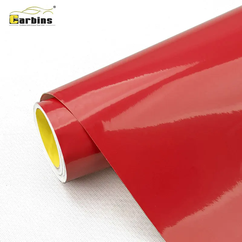 

Dark Rubine Red Vinyl Car Wraps Foilen CARBINS High Gloss Vinyl