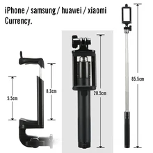 CASEIER Универсальная беспроводная Bluetooth селфи палка для iPhone XR XS 360 Вращение мини селфи палки для samsung A50 S10 Note 10