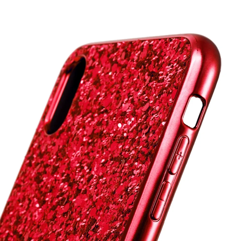 Bling Glitter Sequin plating Case For Xiaomi Redmi Note 5 Pro Global Version Cover Case For Redmi 7 Note 6 k20 mix 3 mi 9 capa xiaomi leather case custom