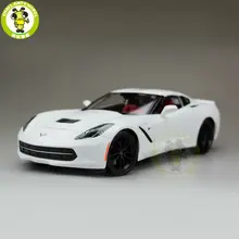1 18 Chevrolet Corvette C7 Stingray Z51 Diecast Car Model Maisto 31182 white