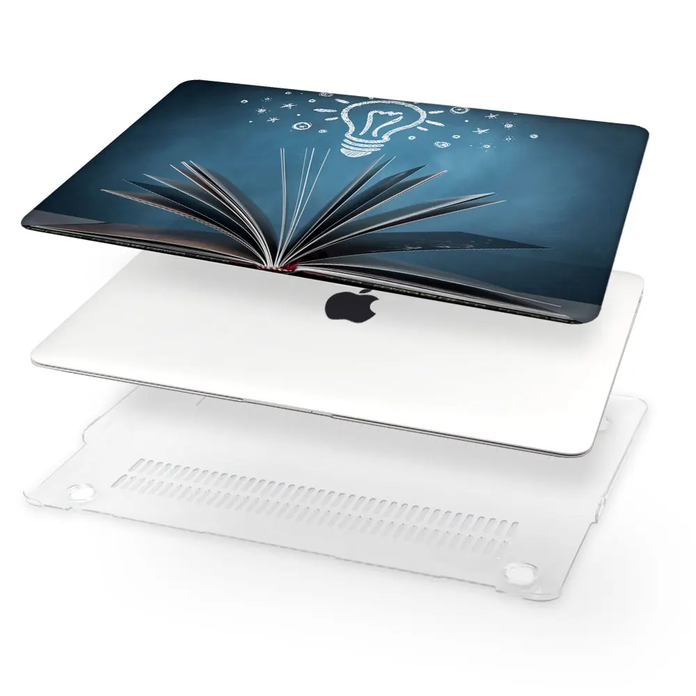 Кристальный чехол для ноутбука Apple Macbook Air Pro Retina 11 13 3 15 A1466 Твердый 2016 2017 2018 Touch bar A170
