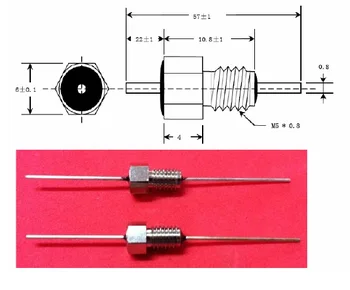 

Free shipping 50PCS/LOT Emi filter capacitor feedthrough capacitors series M5L/1000PF/500VDC/10A/102 1nf