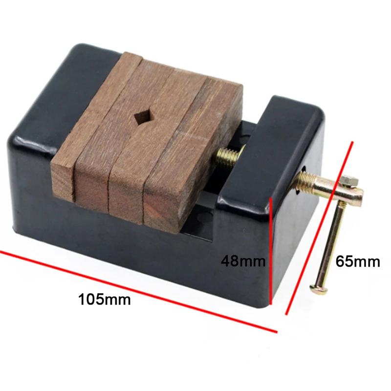 Инструмент для работы по дереву, миниатюрные тиски из твердой древесины с печатью, зажим для стола, скамья, ручные инструменты для резьбы по дереву, гравировки, сделай сам по дереву