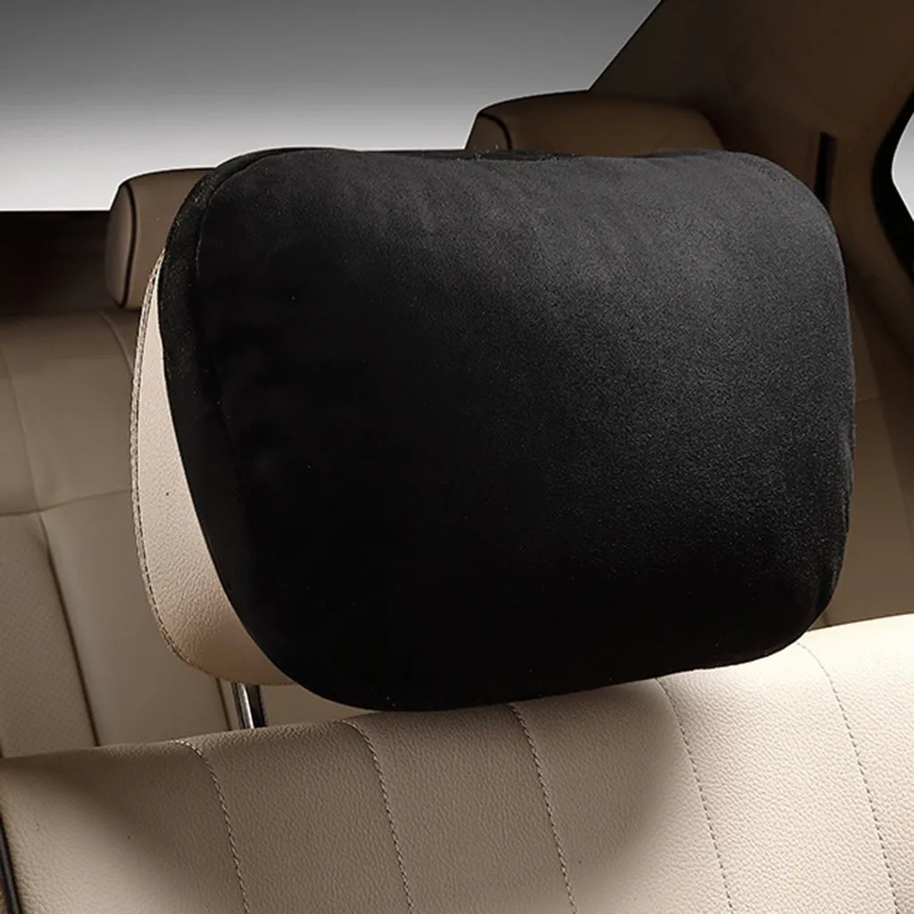 

3D Memory Foam Car Neck Pillow Adjustable Head Restraint Auto Headrest Travel Pillow Neck Support Holder Seat Covers #G7