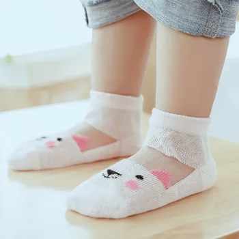 

Cute cartoon 3 pairs/pack Baby Boys Girls Short Socks Cotton Cartoon Socks New Summer Baby kids Invisible Ankle Socks