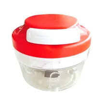 Multifuncional de Alta Rápido Cortador Vegetal Fruta Chopper Ajo Giro Trituradora Manual Meat Grinder Herramienta de la Cocina