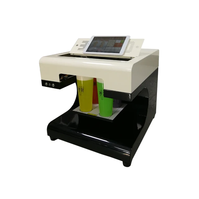 Best Offers 3D inkjet 4 cups Coffee latte Printer with 8" inch Tablet PC Best Offers 3D inkjet 4 cups Coffee latte Printer with 8" inch Tablet PC