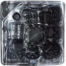 301 выше земли горячая ванна с 2 шезлонгами Горячая