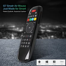 2.4GHz Wireless Gyroscope Air Mouse Sense Motion IR Learning Remote Control Mini Keyboard for Mac OS Android TV Box Windows