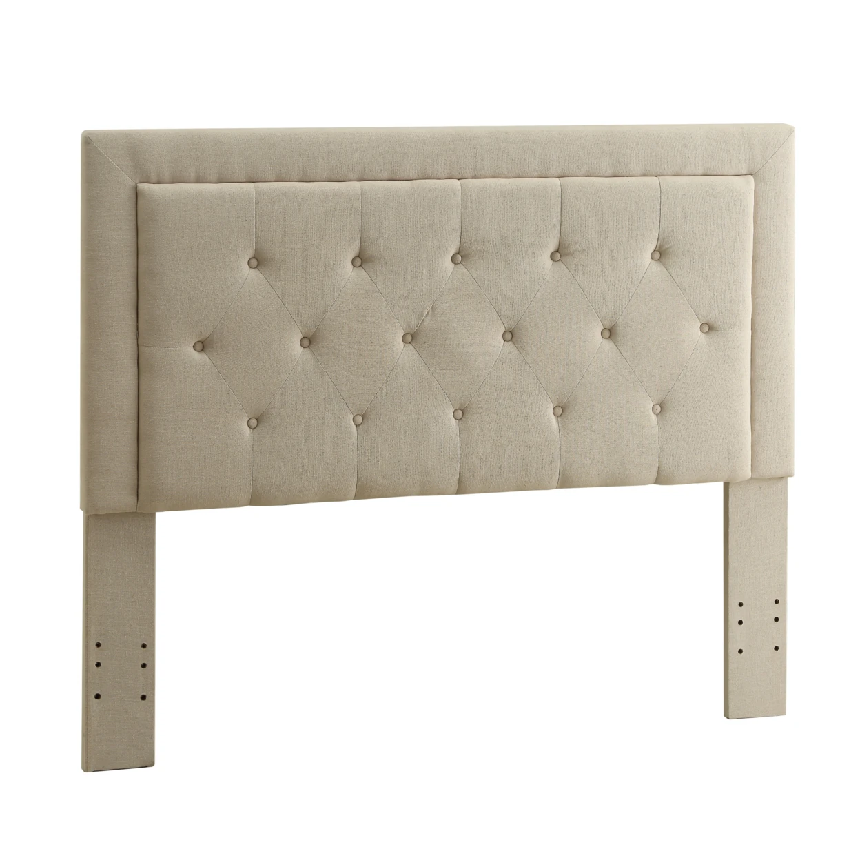 Clayton Headboard Full/Queen Size-Natural Linen (13-C187)