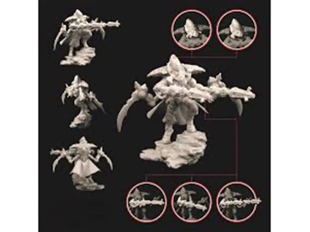 

Ghost Miniatures Warp Spider Exarch