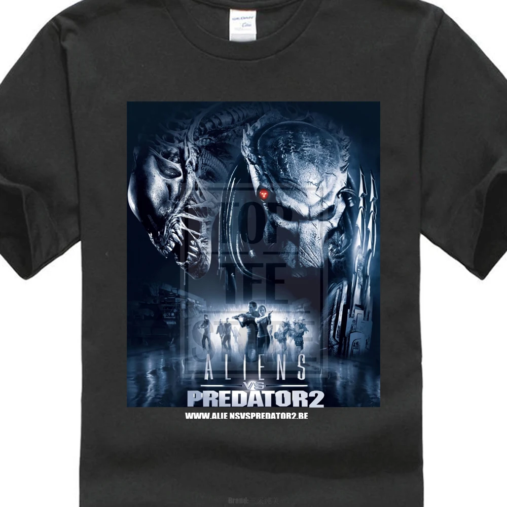 New Predator Horror Thriller Movie Black T Shirt Tshirt Tee Size S To