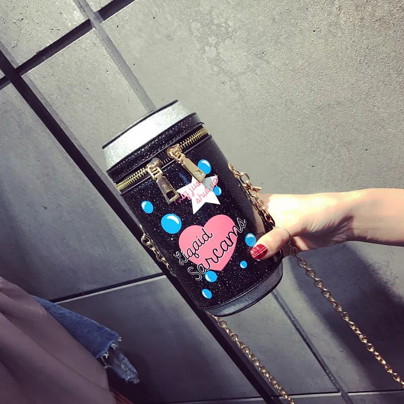 Soda банки из модного кожзаменителя Повседневное дамы хиосский кошелек Crossbody мини